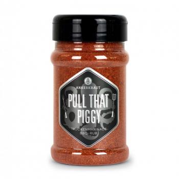 Ankerkraut: Pull that piggy, Pulled Pork und Ribs BBQ-Rub, Streuer 220g