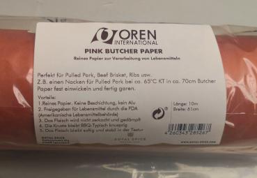 Butcher Paper 10m Rolle, 61cm breit