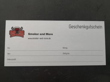 Gift Card 300€ Smoker & More