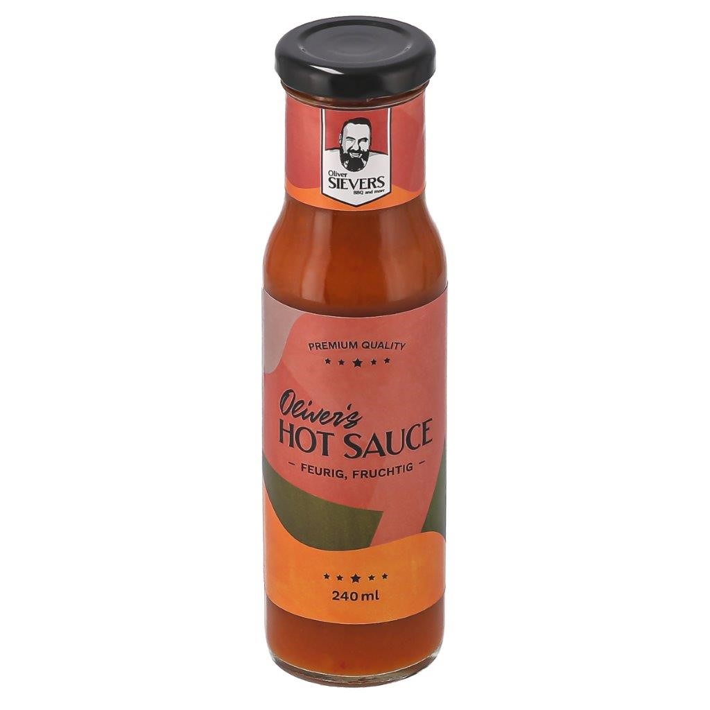 overholdelse Brug for serie Smoker and More - Black BBQ: World BBQ Champion Olivers HOT SAUCE -Feurig,  Fruchtig-