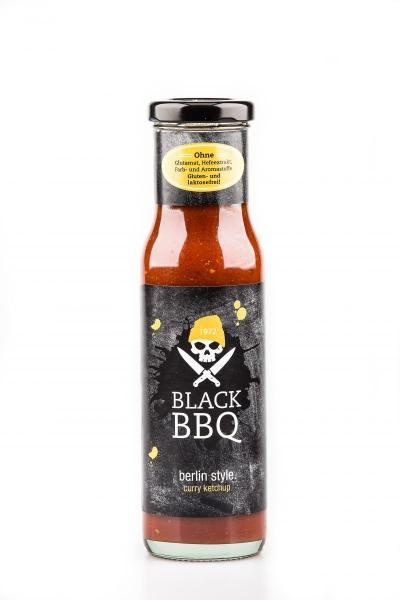 Black BBQ berlin style.  Curry Ketchup
