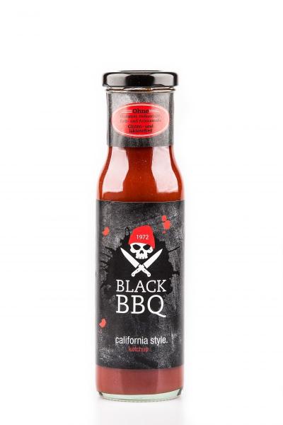 Black BBQ california style Ketchup, 240ml