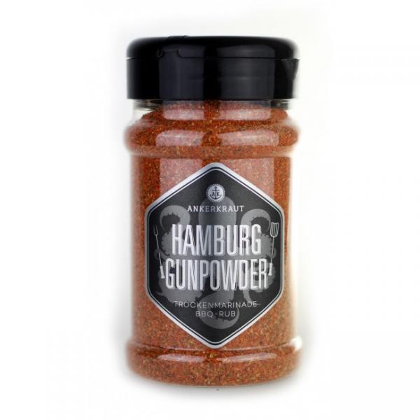 Ankerkraut: Hamburg Gunpowder, BBQ-Rub 200g Streuer