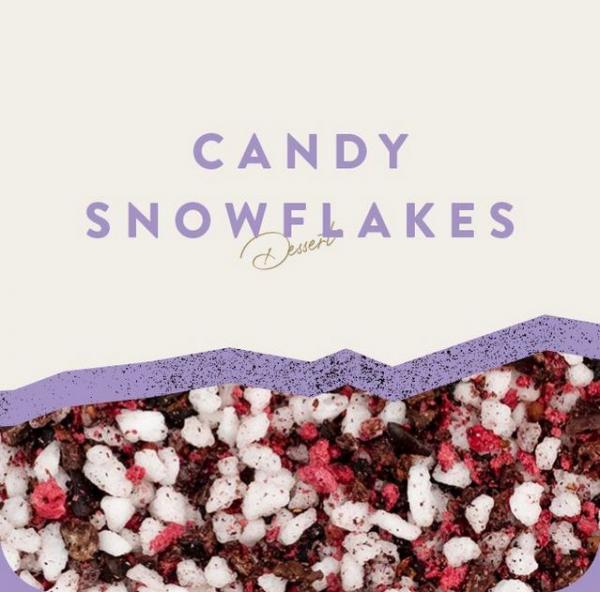 Candy Snowflakes - 100g