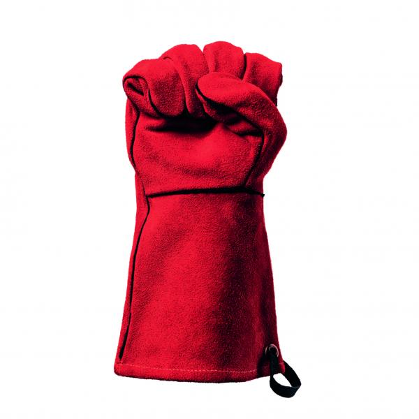 FEUERMEISTER® Premium BBQ Grillhandschuhe in Rot aus Spaltleder Gr.10 FEUERMEISTER® Premium BBQ Grillhandschuhe in Rot aus Spaltleder Gr.10