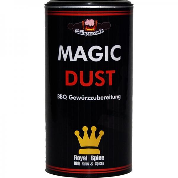 Royal-Spice Magic Dust, BBQ-Rub, Trockenmarinade für BBQ, 120g Dose Royal-Spice Magic Dust, BBQ-Rub, Trockenmarinade für BBQ, 120g Dose
