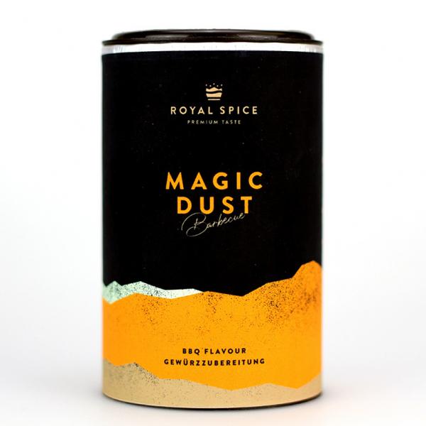 Royal-Spice Magic Dust, BBQ-Rub, Trockenmarinade für BBQ, 120g Dose Royal-Spice Magic Dust, BBQ-Rub, Trockenmarinade für BBQ, 120g Dose