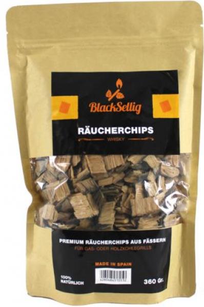 BlackSellig: Räucherchips Whisky 360g Beutel