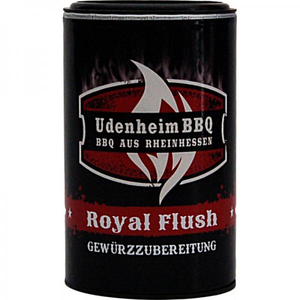Udenheim BBQ: Royal Flush Rub, 120g Dose Udenheim BBQ: Royal Flush Rub, 120g Dose