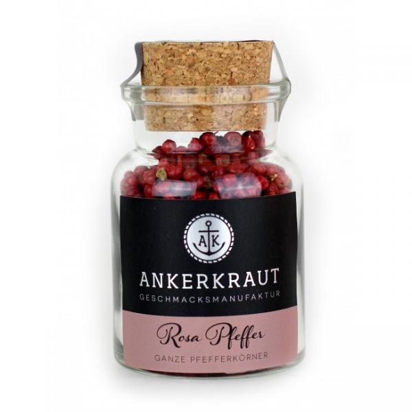 Ankerkraut: Rosa Pfeffer (Schinusbeere) Korkenglas 45g Ankerkraut: Rosa Pfeffer (Schinusbeere) Korkenglas 45g