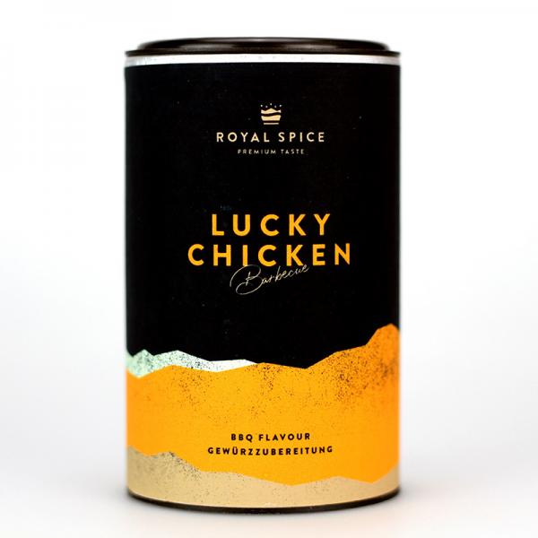Royal-Spice Lucky Chicken BBQ Rub, GSV, 120g Dose Royal-Spice Lucky Chicken BBQ Rub, GSV, 120g Dose