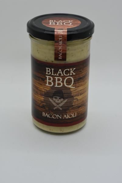 Black BBQ Bacon Aioli 1 Glas 250g Black BBQ Bacon Aioli 1 Glas 250g