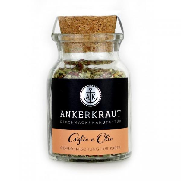 Foto vom Ankerkraut aglio e olio Korkenglas Foto vom Ankerkraut aglio e olio Korkenglas