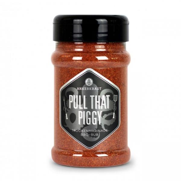 Ankerkraut: Pull that piggy, Pulled Pork und Ribs BBQ-Rub, Streuer 220g