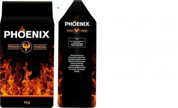 Phoenix Premium Grill-Holzkohle 5kg aus Namibia Phoenix Premium Grill-Holzkohle 5kg aus Namibia