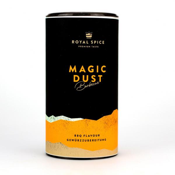 Royal-Spice Magic Dust, BBQ-Rub, Trockenmarinade für BBQ, 350g Dose Royal-Spice Magic Dust, BBQ-Rub, Trockenmarinade für BBQ, 350g Dose
