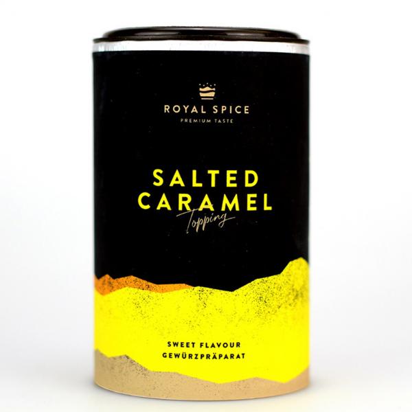 Royal-Spice Salted Caramel, gesalzener Karamell Rub für Desserts und Co, 350g Dose