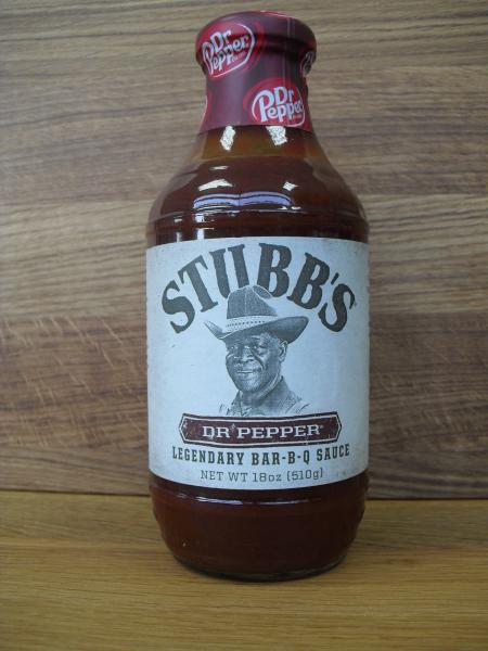 Stubbs Dr. Pepper Bar-B-Q Sauce 1 Flasche 450ml
