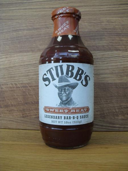 Stubbs Sweet Heat Bar-B-Q Sauce 1 Flasche 450ml Stubbs Sweet Heat Bar-B-Q Sauce 1 Flasche 450ml