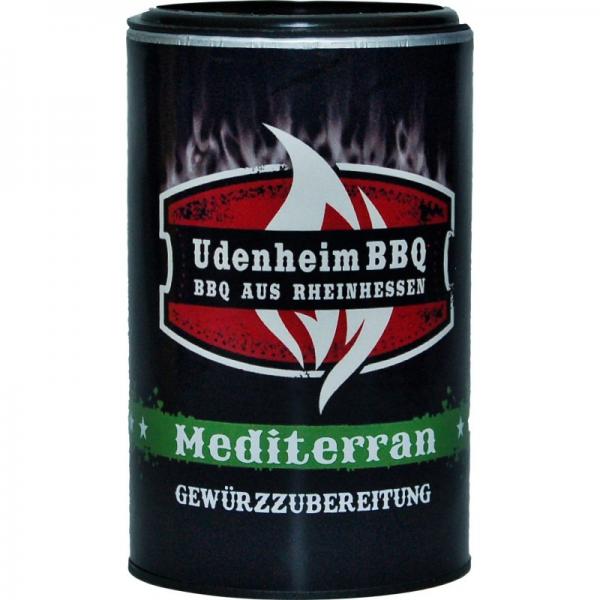 Udenheim BBQ: Mediterran Gewürzzubereitung, 70g Dose Udenheim BBQ: Mediterran Gewürzzubereitung, 70g Dose