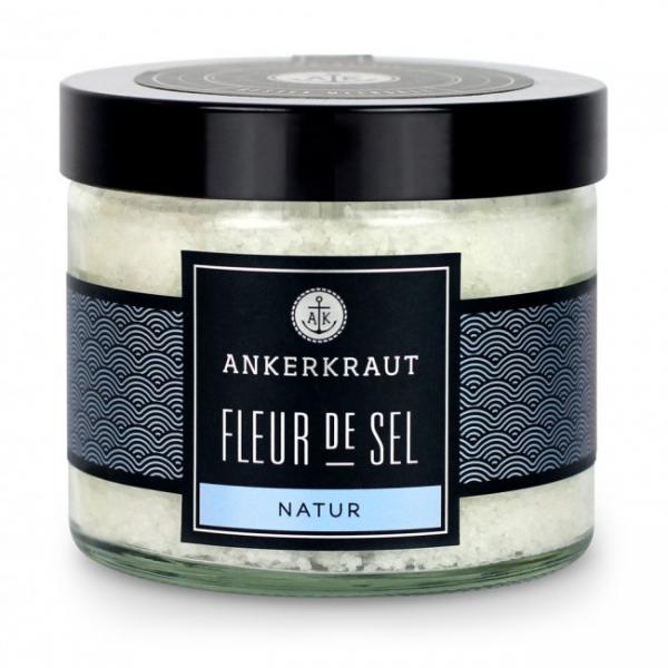 Ankerkraut: Fleur De Sel Natur Tiegel 160g Ankerkraut: Fleur De Sel Natur Tiegel 160g